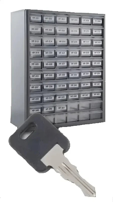 013-691 AP Products Key Storage Case Cabinet With Drawers
