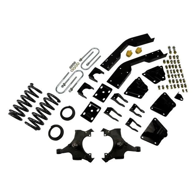 BELLTECH 968 LOWERING KITS Front And Rear Complete Kit W/O Shocks 1995-1999 Chevrolet Suburban C2500 (6 Lug) 2 in. to 5 in. F/ 7 in. R drop W/O Shocks