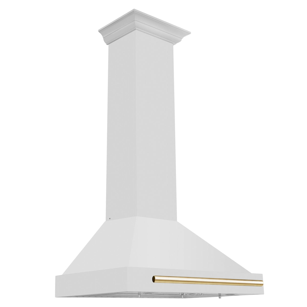 ZLINE 30" Autograph Edition Stainless Steel Range Hood with Stainless Steel Shell and Champagne Bronze - Product image 1