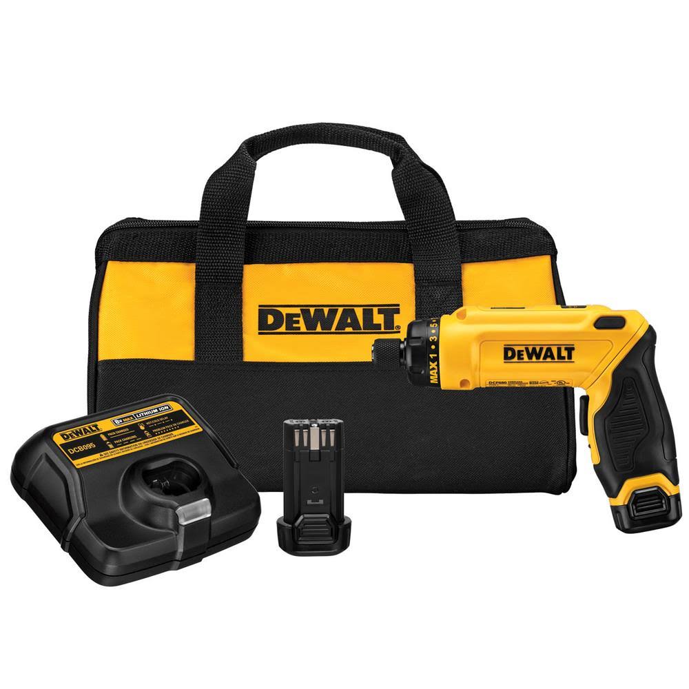 DEWALT - 8 V MAX Gyroscopic Screwdriver 2 Battery Kit - Product image 1