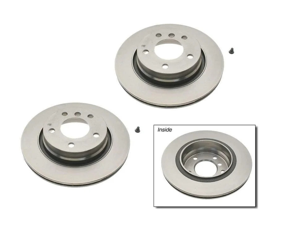 Rear Brake Rotor Kit (294x19) - BMW E46 325Ci 325i 328Ci 328i