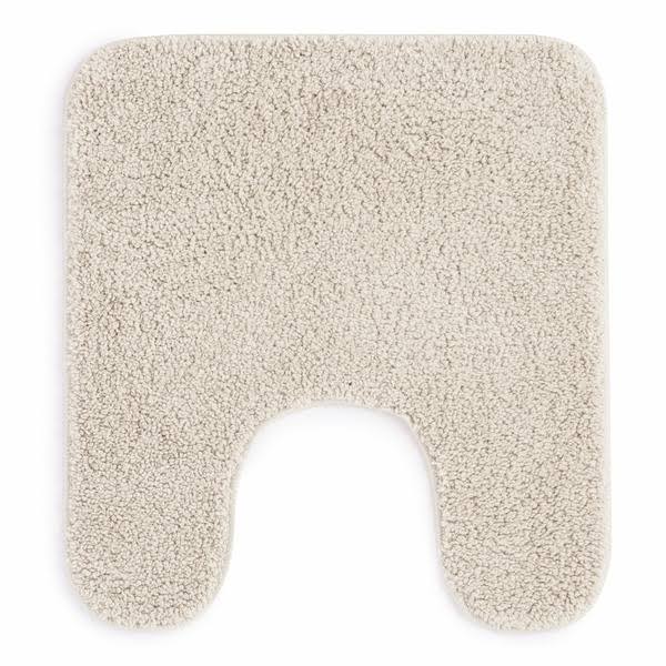 Mainstays Basic Tan Polyester 20" x 22" Contour Bath Rug - Product image 1
