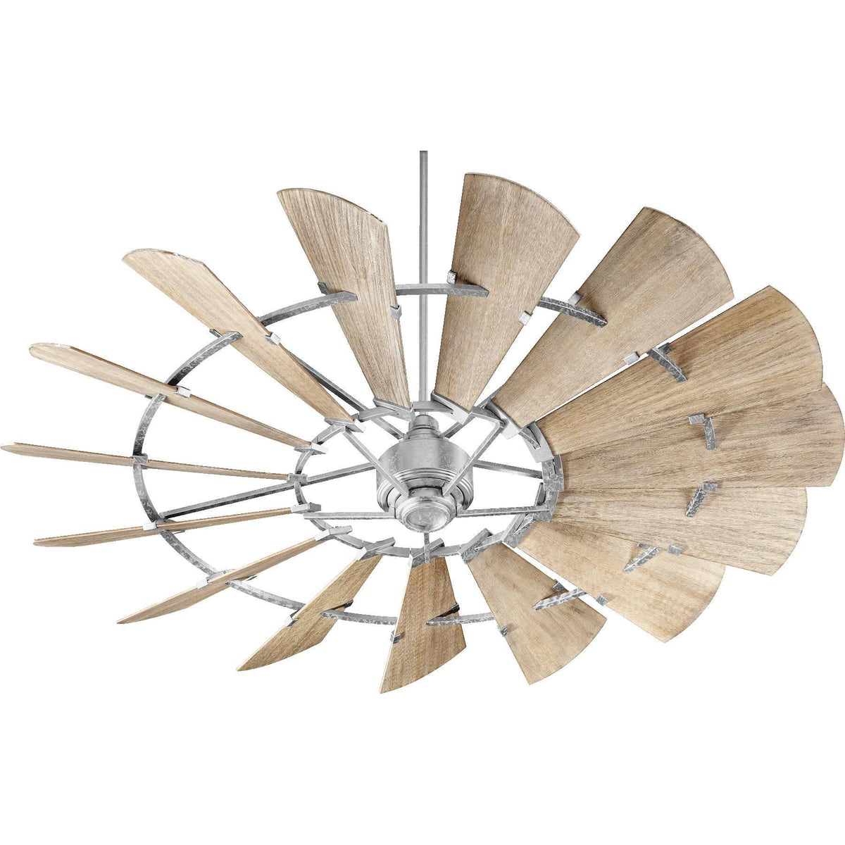 Quorum Windmill 72" Ceiling Fan - Galvanized - 97215-9 - Product image 1