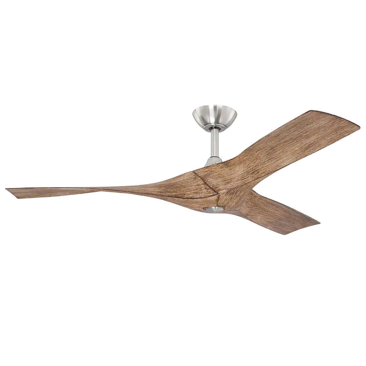Home Decorators Collection Wesley 52 in. Indoor/Outdoor Brushed Nickel DC Motor Ceiling Fan with Remote - Product image 1