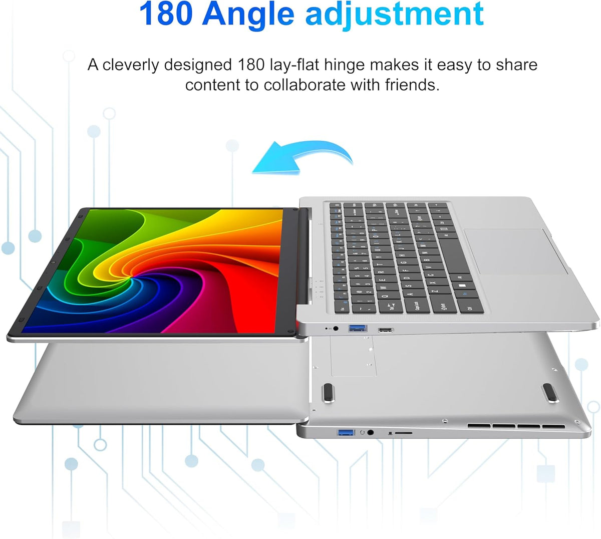Laptop 14 1" inch laptop 6 GB RAM 128 GB SSD N4000 Celeron Dual-Core Wi-Fi Bluetooth 2 4/5 0G 1366 * 768 IPS Fanless design Includes Membrane Keyboard Mouse.