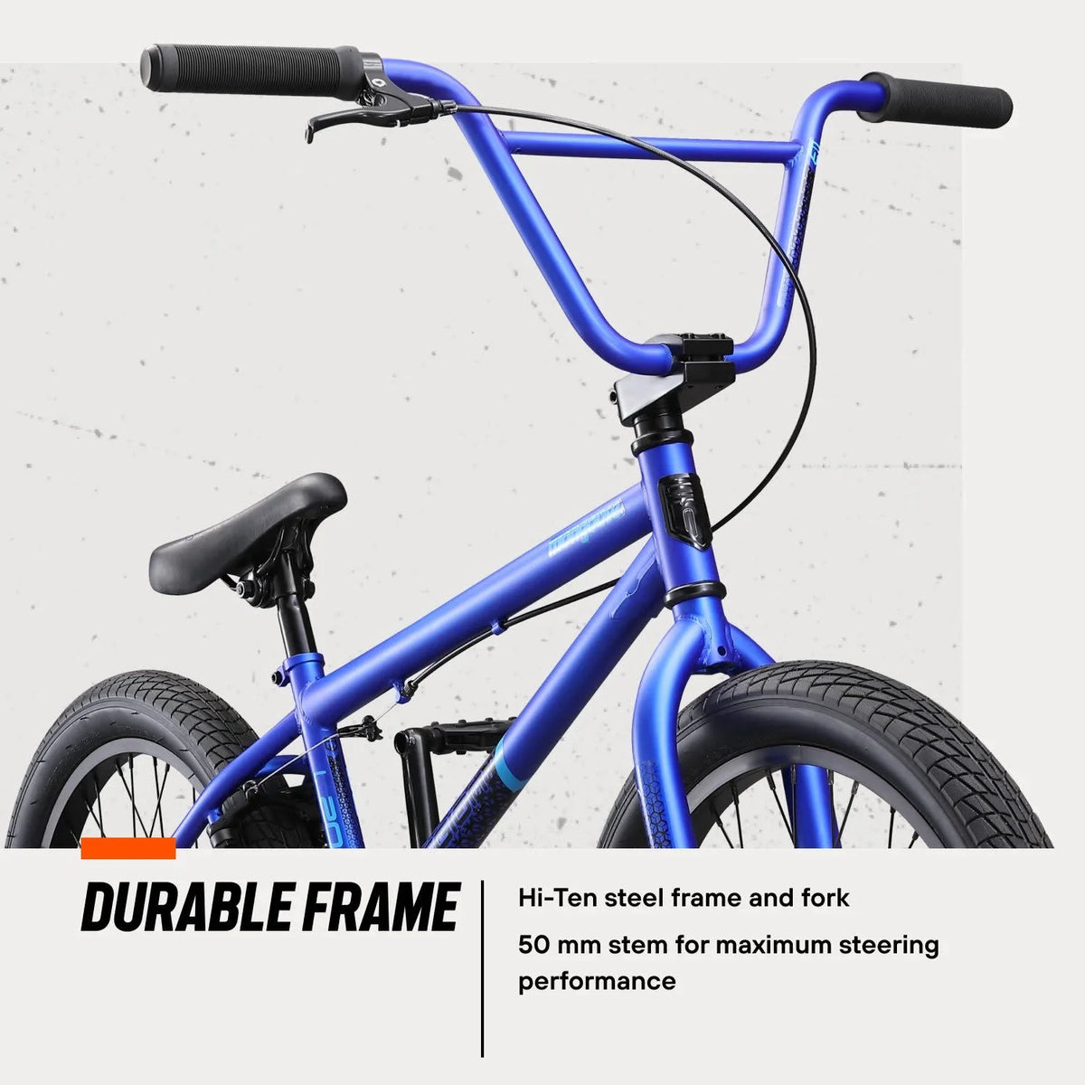 Mongoose Legion L20 Freestyle BMX Bike, 20 - in Wheel, Ages 8 and up, Blue - Product image 7