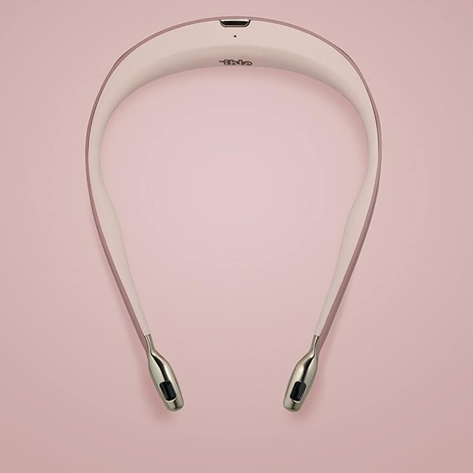Airvida L1 Wearable Ionic Air Purifier Necklace (Pink) | Rechargeable by USB - 32 hours of battery life | For everyday life and when traveling