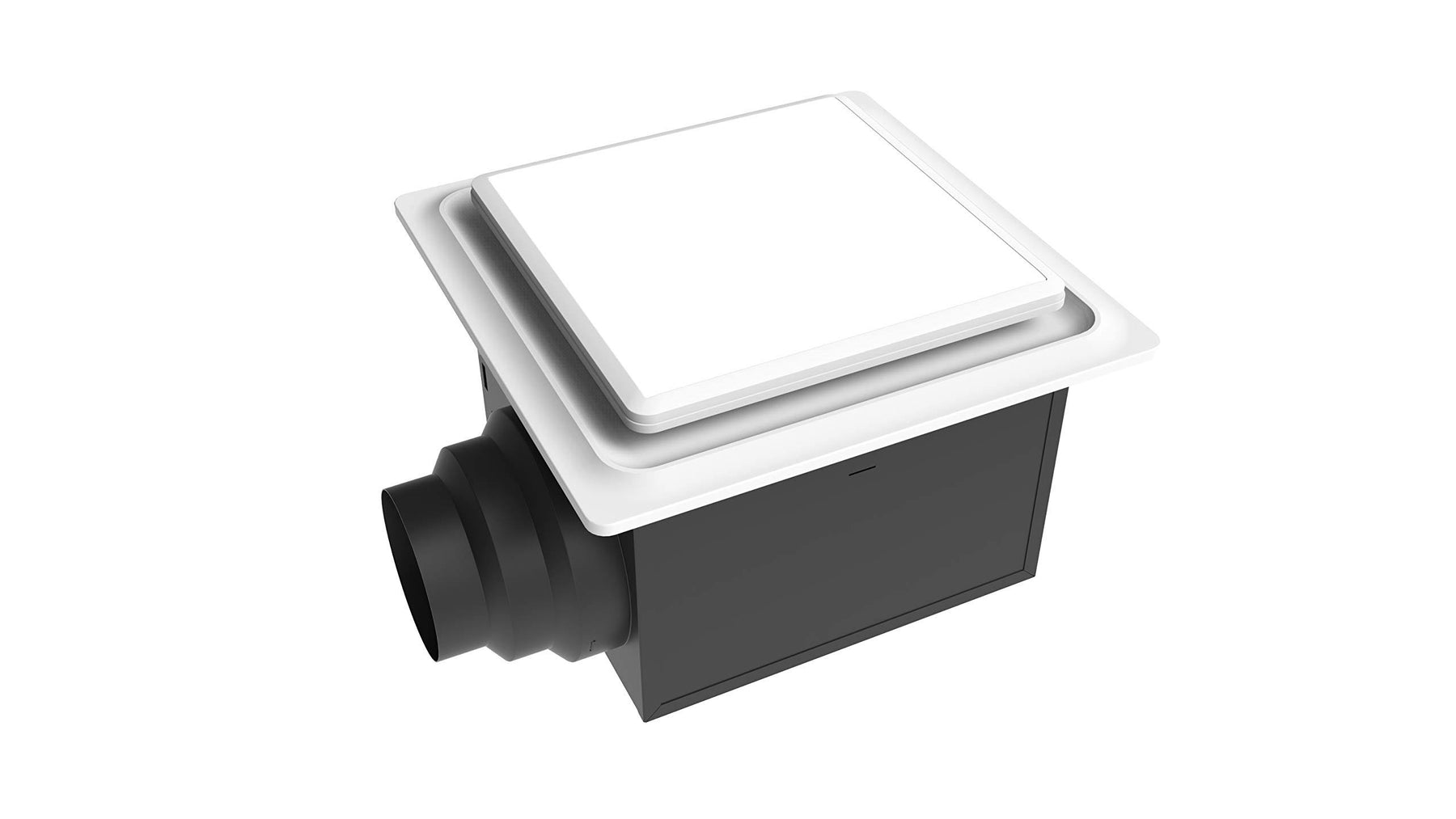 Aero Pure 80 CFM Quiet Energy Star Bathroom Fan with LED Light & Night Light - White - Product image 1