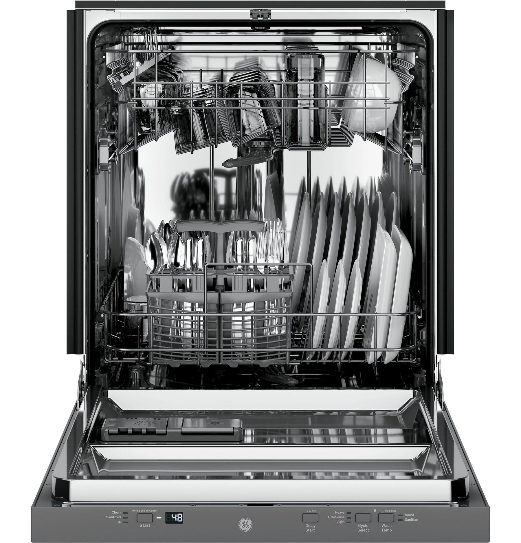 GE Appliances GDT225SSLSS 24 in Built in Fully Integrated Dishwasher Stainless Steel - Product image 5