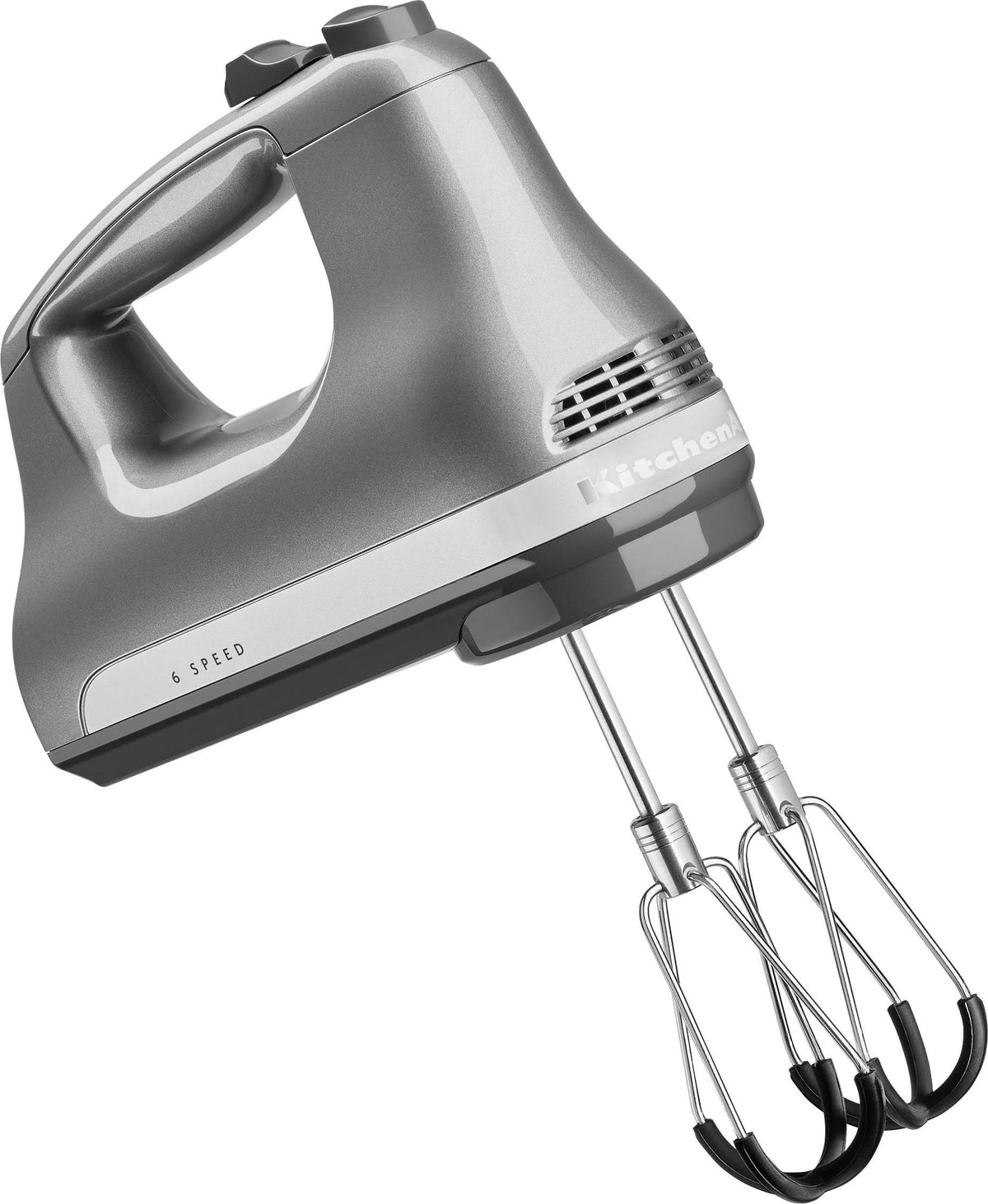 KitchenAid 6 Speed Hand Mixer with Flex Edge Beaters - Contour Silver - Product image 1