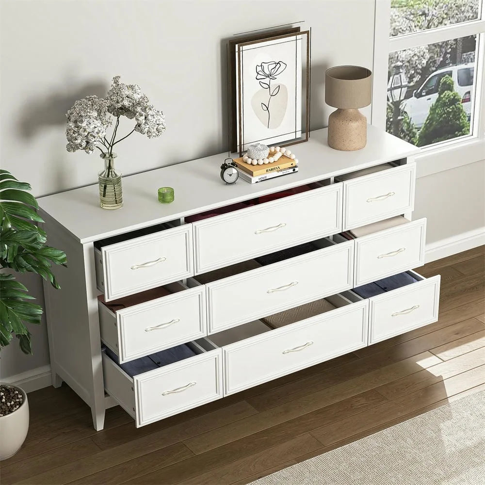 Kadyn Modern 6 Drawer Dresser Wood Cabinet, Dresser for Bedroom, Kitchen Storage Cabinet with Drawers - Product image 77