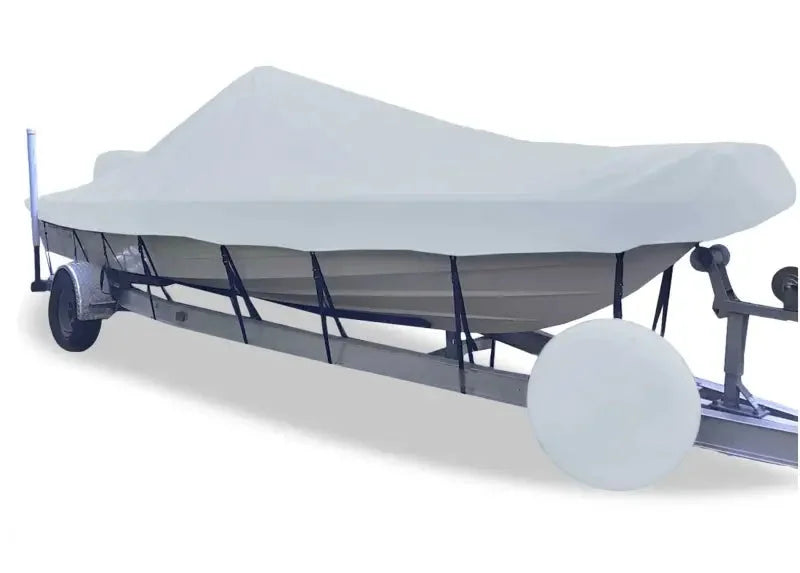 Carver 71218P-10 Boat Cover Skiff-18 Pg Gray