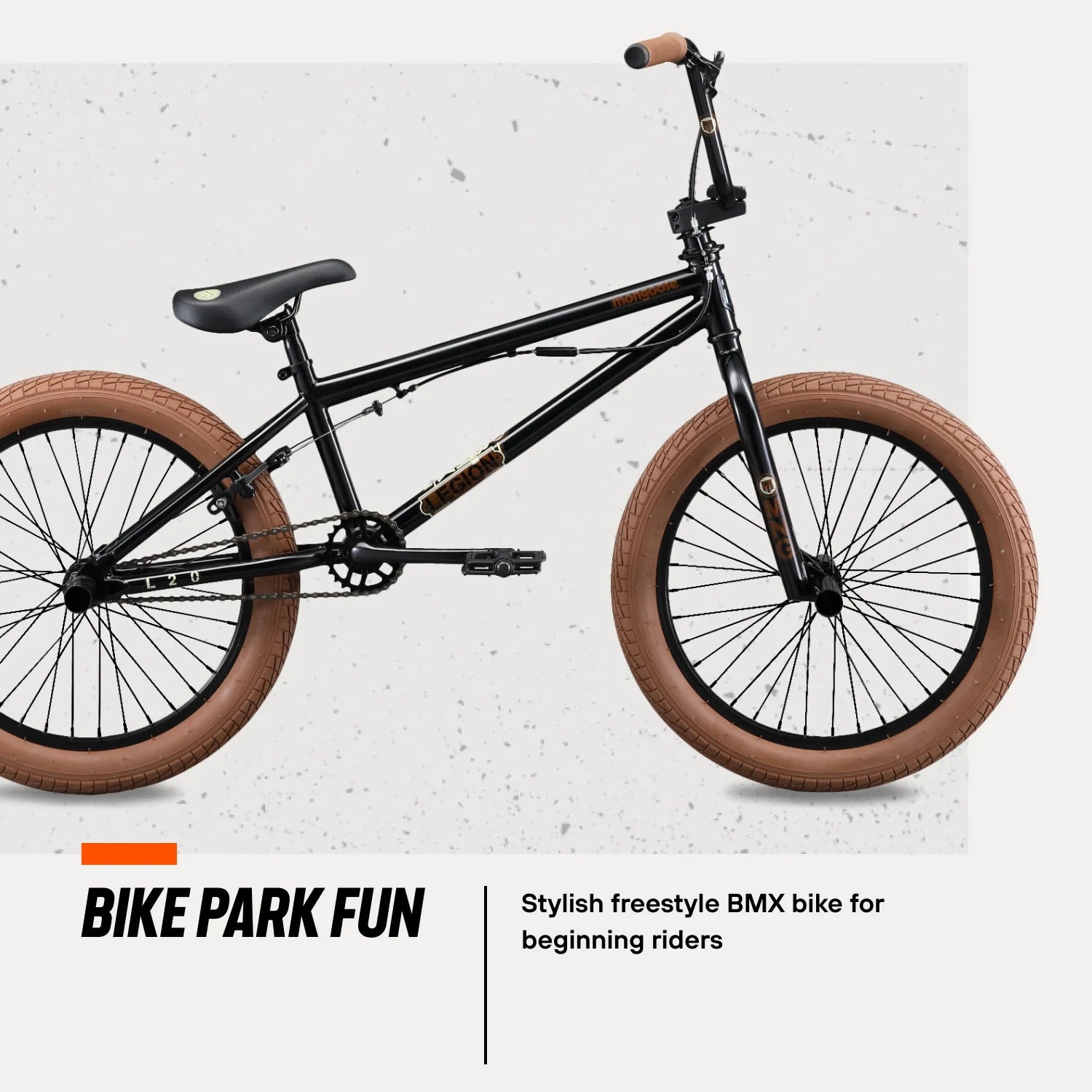 Mongoose Legion L20 Freestyle BMX Bike, 20 - in Wheel, Ages 8 and up, Blue - Product image 11