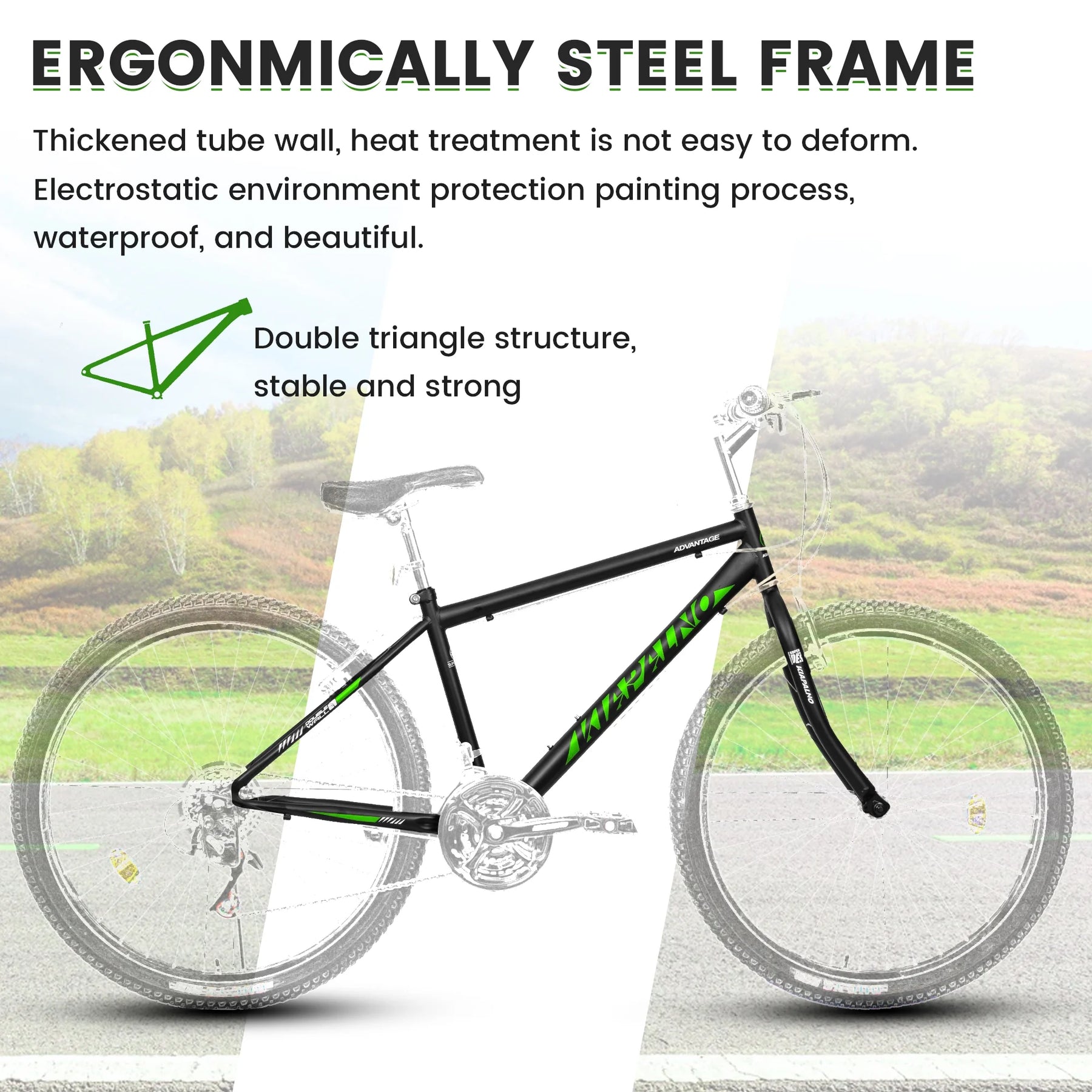 Aukfa 26" Mountain Bike for Men and Women, 21 - Speed High - Performance All - Product image 13