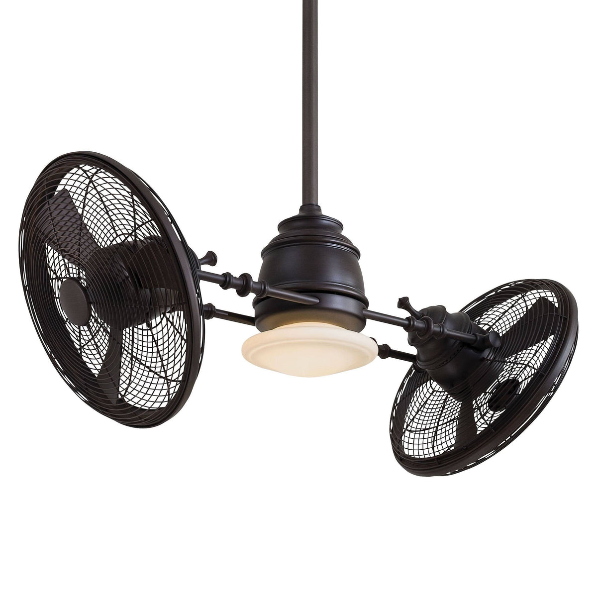 Minka Aire Vintage Gyro LED 42" Ceiling Fan Kocoa - Product image 1