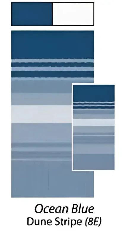 JU198E00 Carefree RV Awning Fabric For 19 Foot Length Patio Awnings