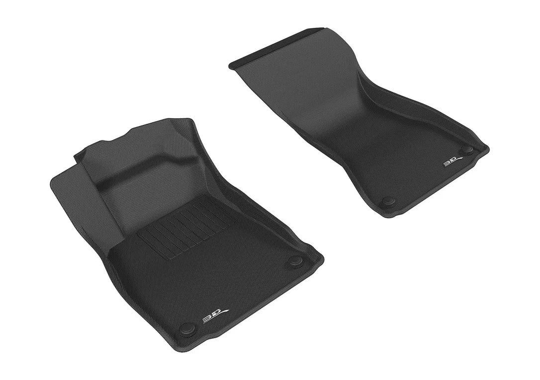 3D MAXpider L1AD04211509 - 2017-2019 Audi A4/S4/A5/S5 Kagu 1st Row Floormat - Black