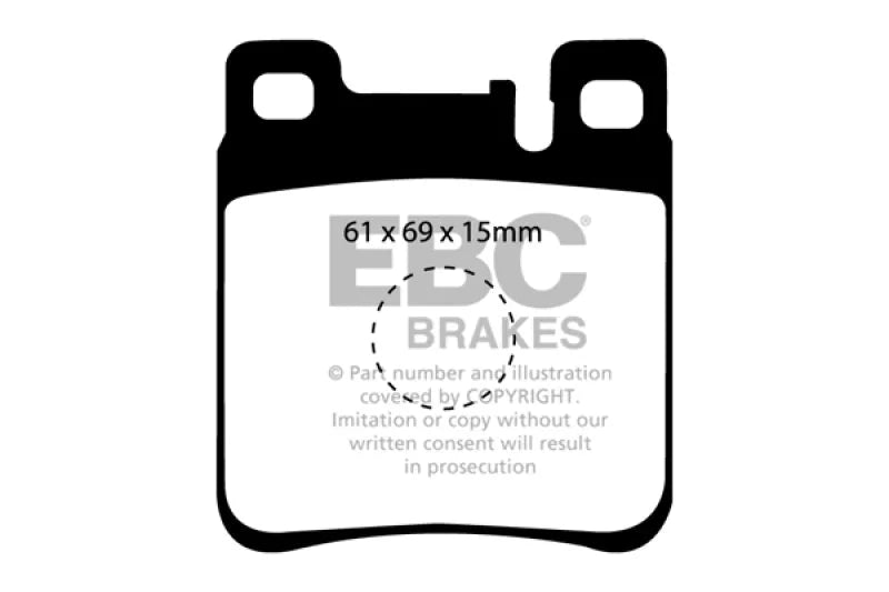 EBC - Rear SR Pad PN DP4887R