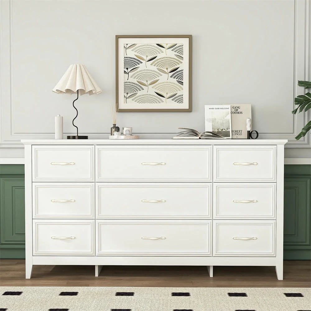 Kadyn Modern 6 Drawer Dresser Wood Cabinet, Dresser for Bedroom, Kitchen Storage Cabinet with Drawers - Product image 71