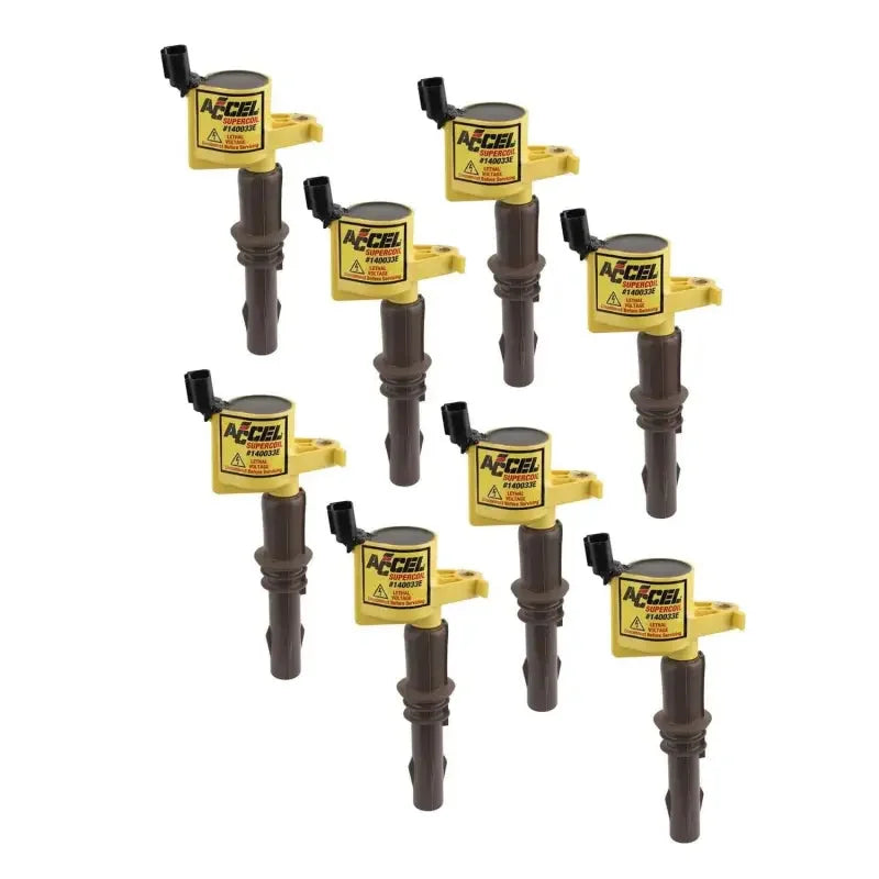 140033E-8 ACCEL Coil,Ford Mod Eng 3V Ext,8Pk