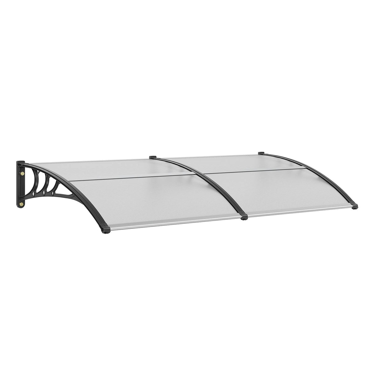 VEVOR Window Door Awning Canopy 40 inch x 80 inch, UPF 50+ Polycarbonate Entry Door Outdoor Window Awning - Product image 1