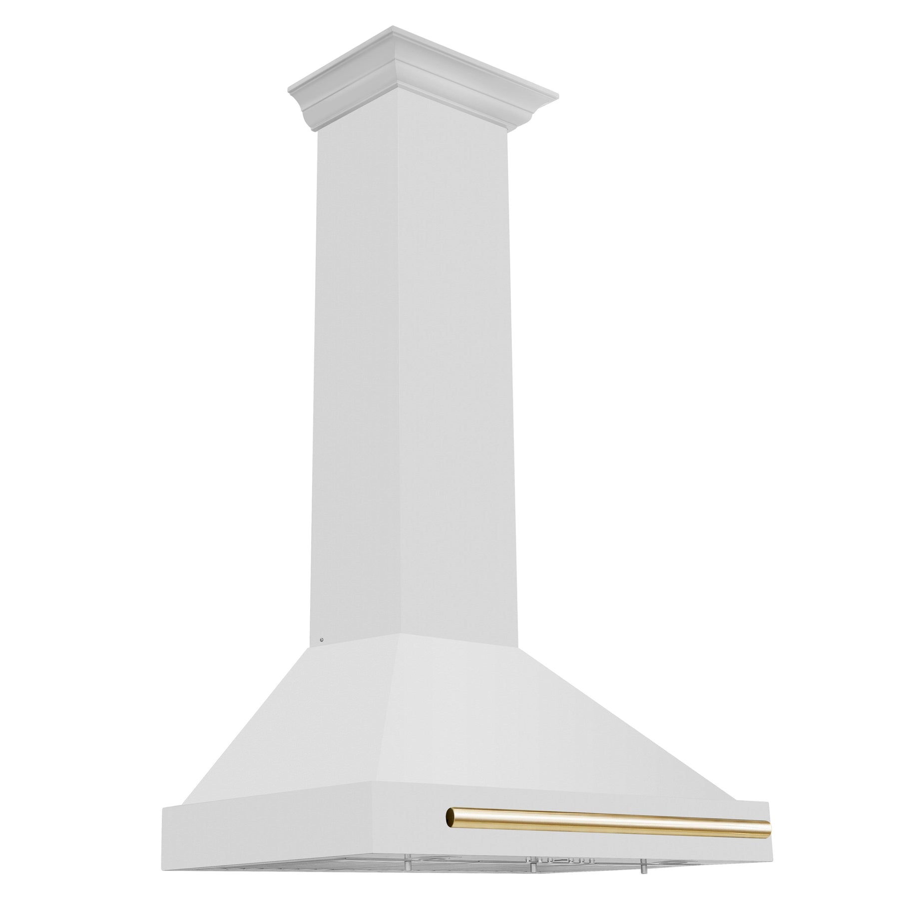 ZLINE 30" Autograph Edition Stainless Steel Range Hood with Stainless Steel Shell and Champagne Bronze - Product image 1