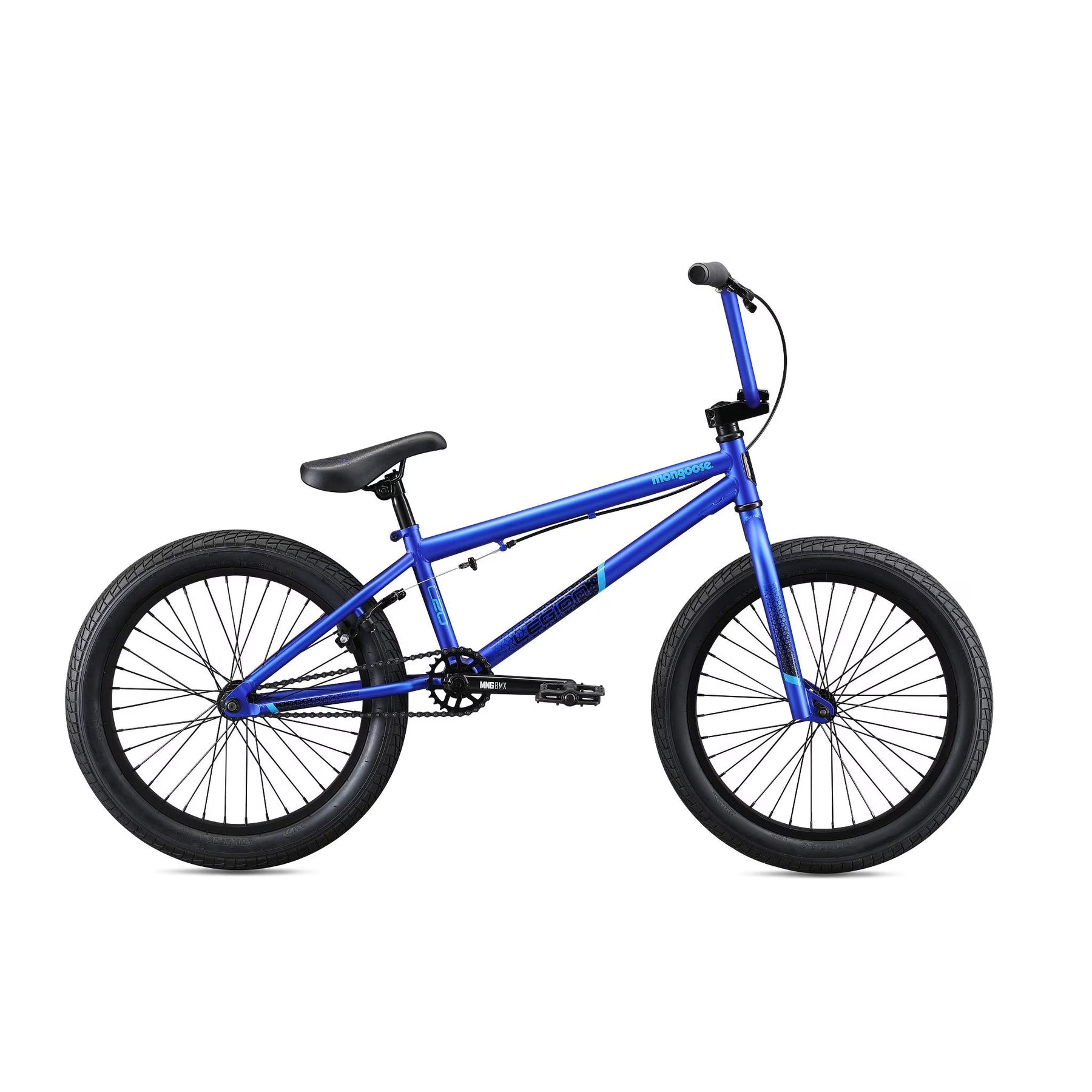 Mongoose Legion L20 Freestyle BMX Bike, 20 - in Wheel, Ages 8 and up, Blue - Product image 1