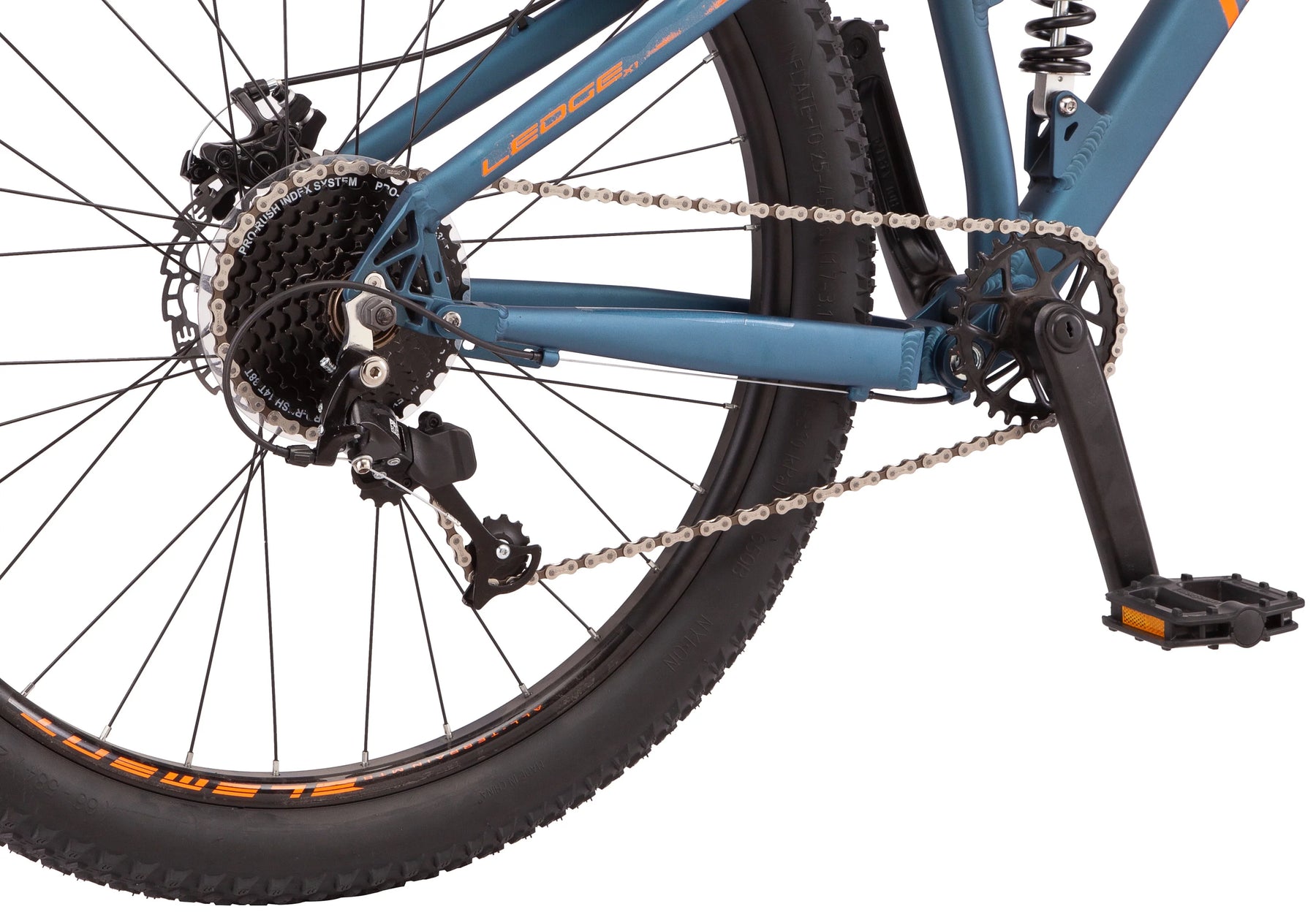 27.5" Ledge Mountain Bike, 7 Speeds, Teal - Product image 7