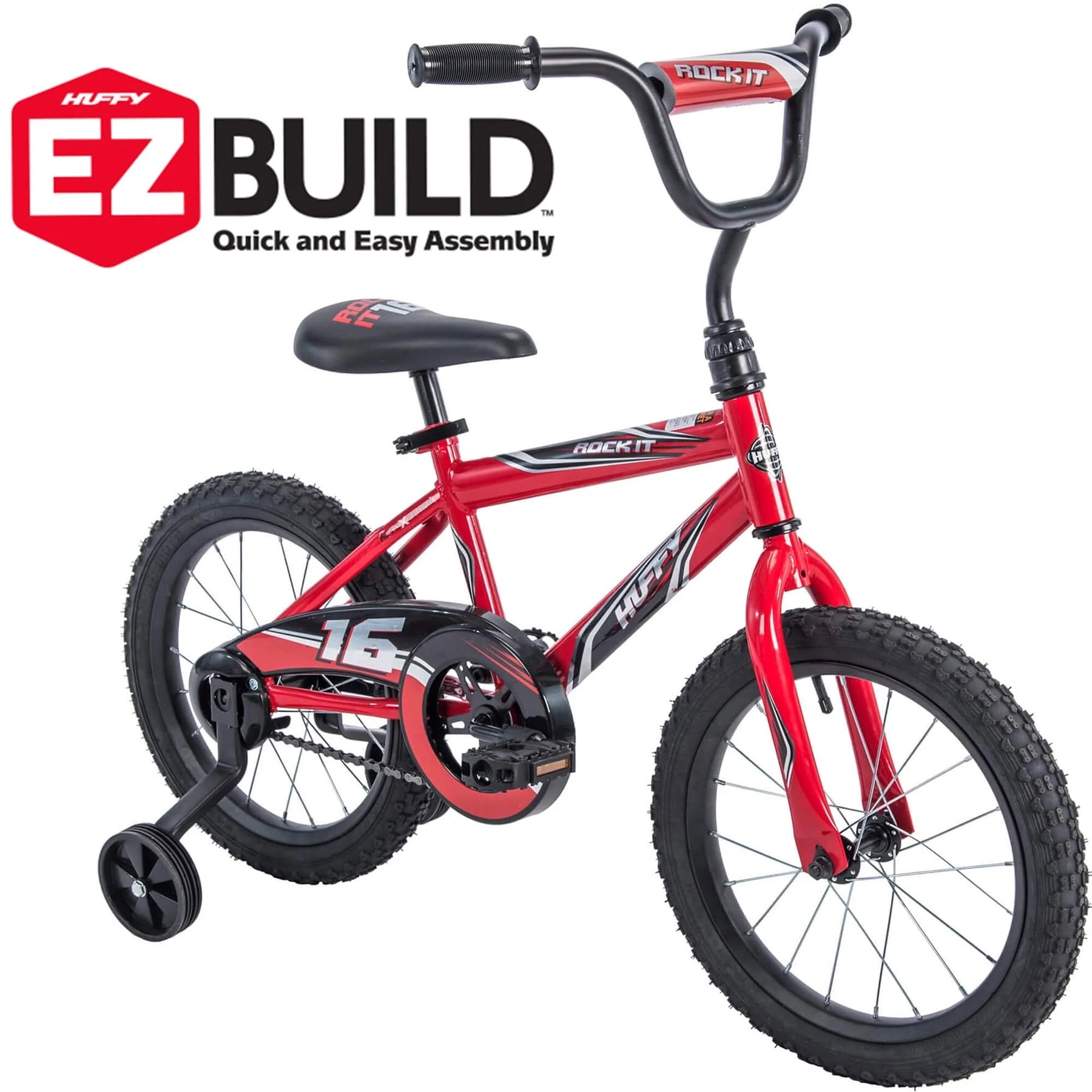 Huffy 16 In. Rock It Kids Bike for Boy Ages 4 and up, Child, Red - Product image 5
