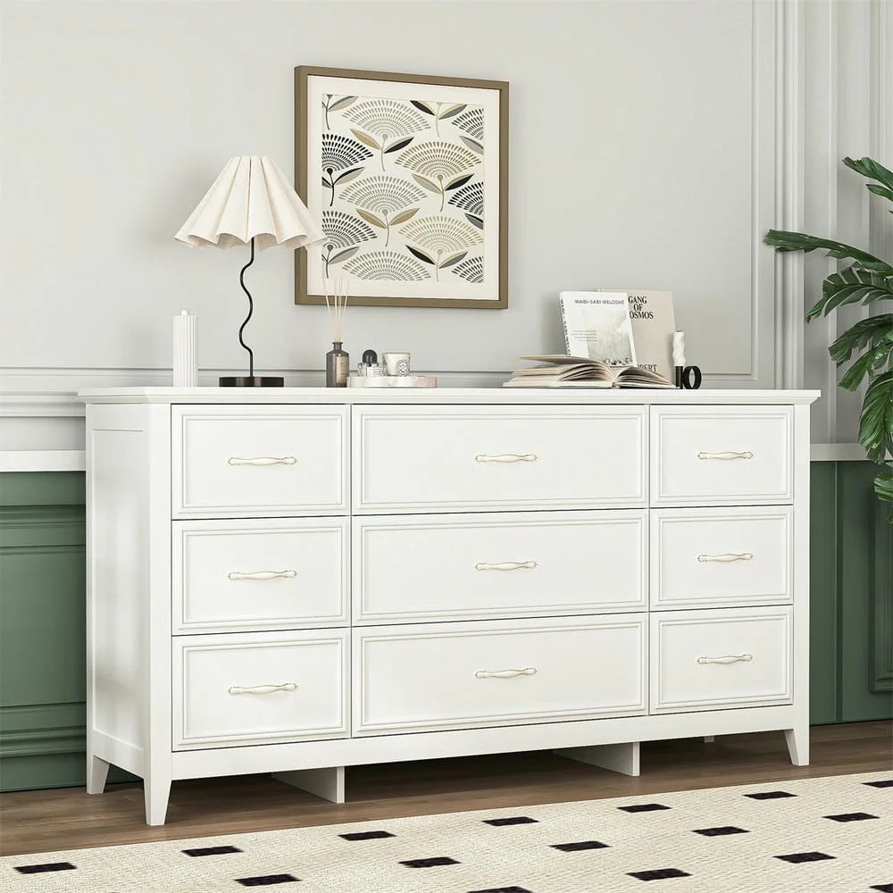 Kadyn Modern 6 Drawer Dresser Wood Cabinet, Dresser for Bedroom, Kitchen Storage Cabinet with Drawers - Product image 69