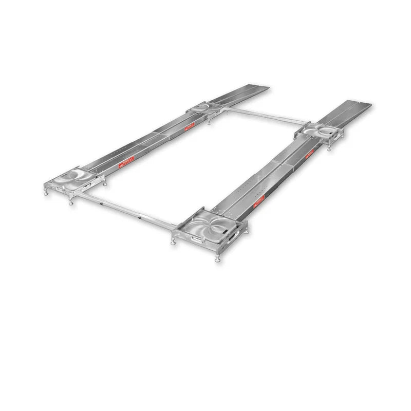 LONGACRE ADJUSTABLE SCALE PLATEN SETUP FIXTURE WITH BILLET PAD LEVELERS