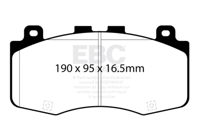 EBC - Front Yellowstuff Pad PN DP42400R