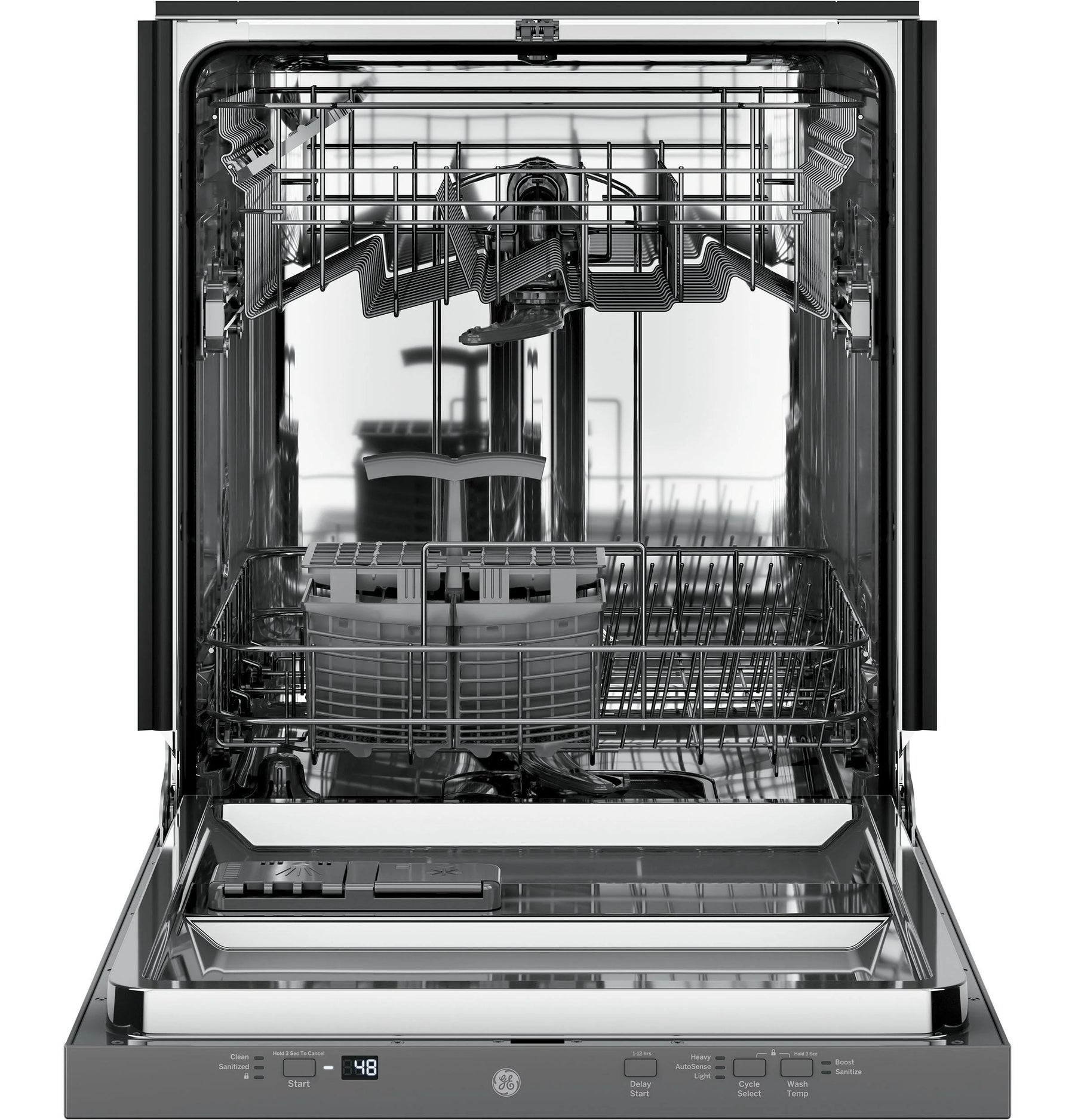 GE Appliances GDT225SSLSS 24 in Built in Fully Integrated Dishwasher Stainless Steel - Product image 4