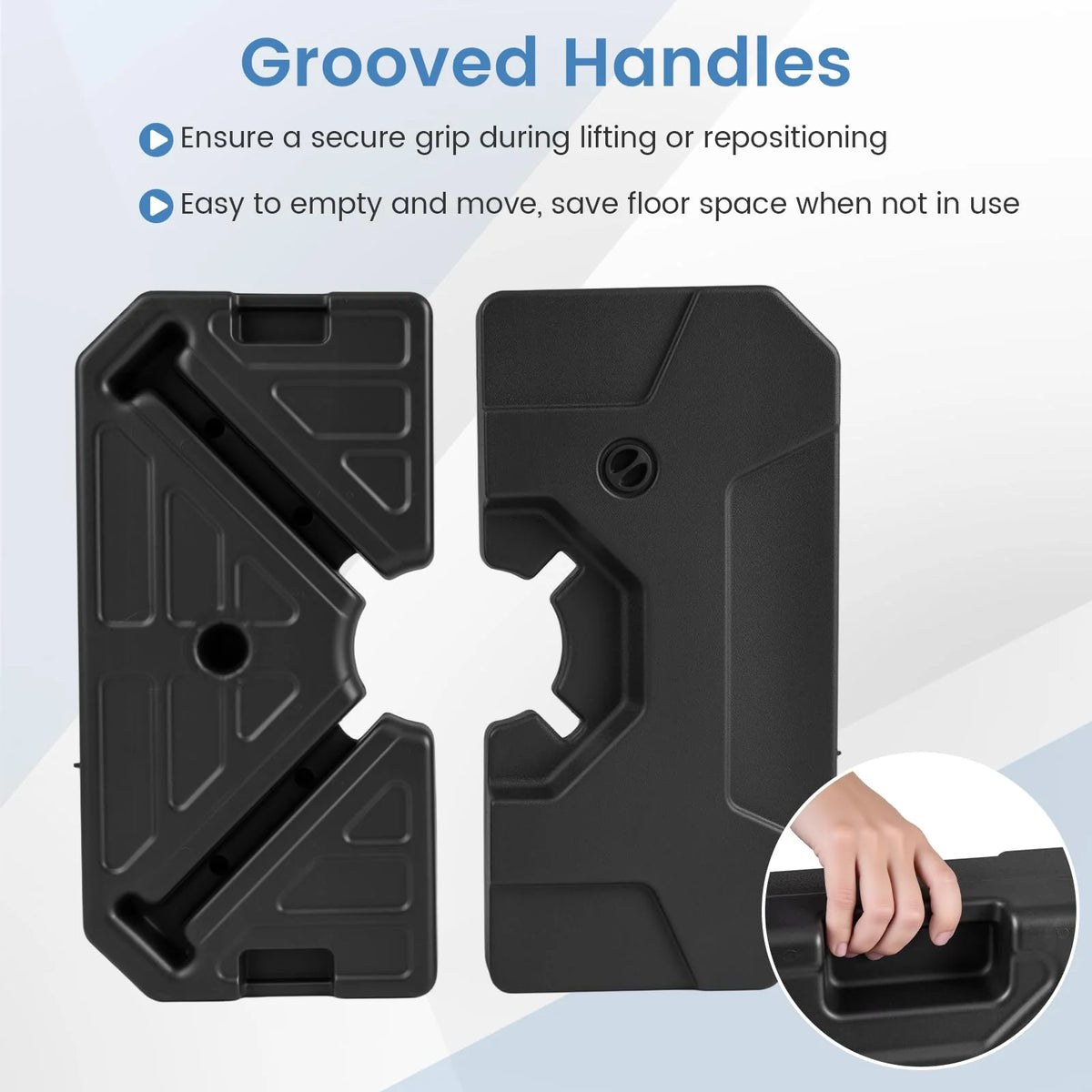 274 LBS Cantilever Patio Umbrella Base with Handles - Product image 7