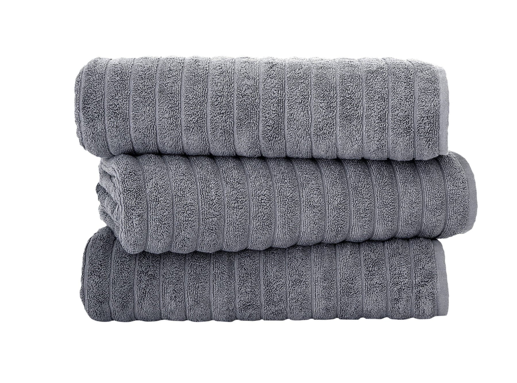 Classic Turkish Towels Brampton 3-Piece Bath Sheet Set (Gray) - Product image 1