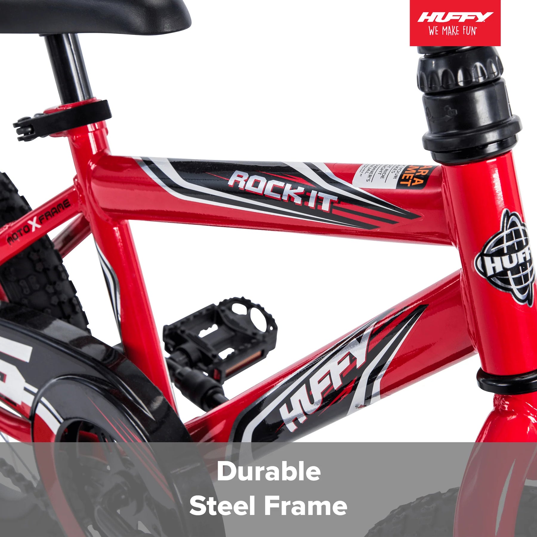 Huffy 16 In. Rock It Kids Bike for Boy Ages 4 and up, Child, Red - Product image 4