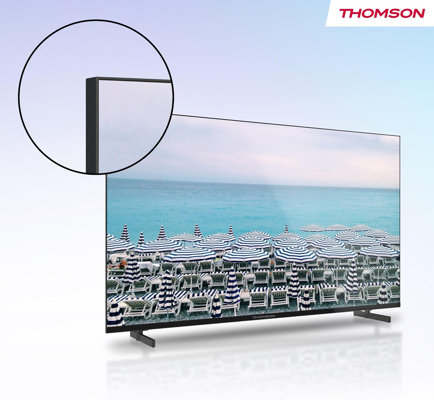 THOMSON 24 Inch (60 cm) LED HD Easy TV - Non Smart - Hotel Mode USB HDMI Triple-Tuner (Cable/Satellite/Antenna) AV in CI+ A+ Panel - 24HD2S13