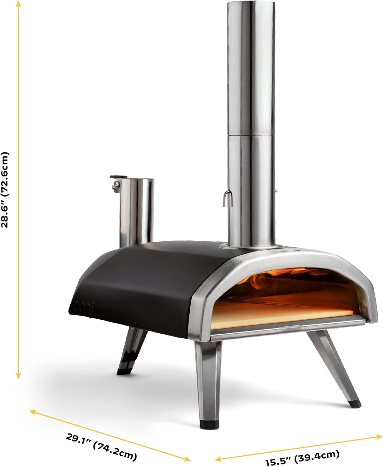 Fyra 12 wood-fired pizza oven - Outdoor wood-fired pizza oven - Portable pizza oven - Pellet pizza oven - Oven