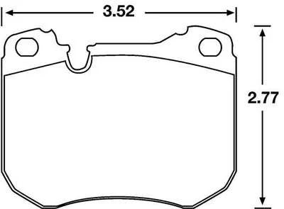 Hawk Performance HB199 Series Brake Pad