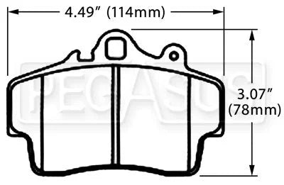 Hawk Performance HB289 Series Brake Pad