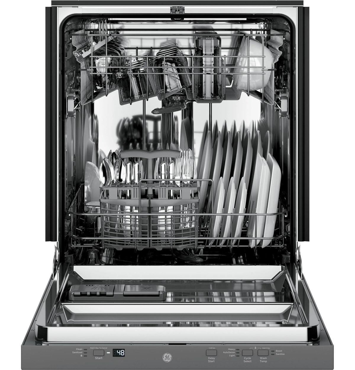 GE Appliances GDT225SSLSS 24 in Built in Fully Integrated Dishwasher Stainless Steel - Product image 5