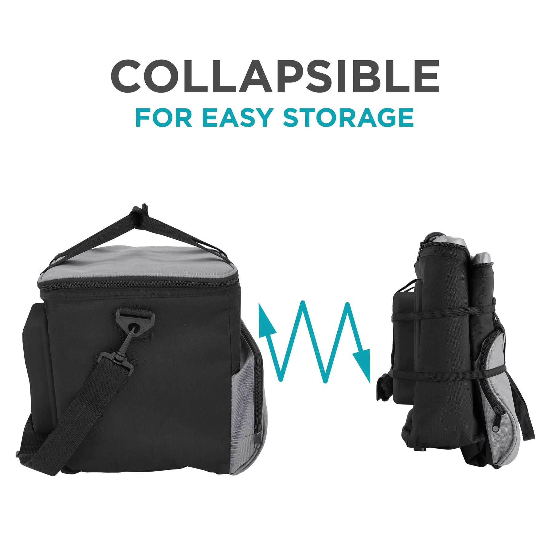Ivation Portable Electric Cooler Bag - 15 L Soft Sided Thermoelectric Travel Cooler with Shoulder Strap - Product image 3