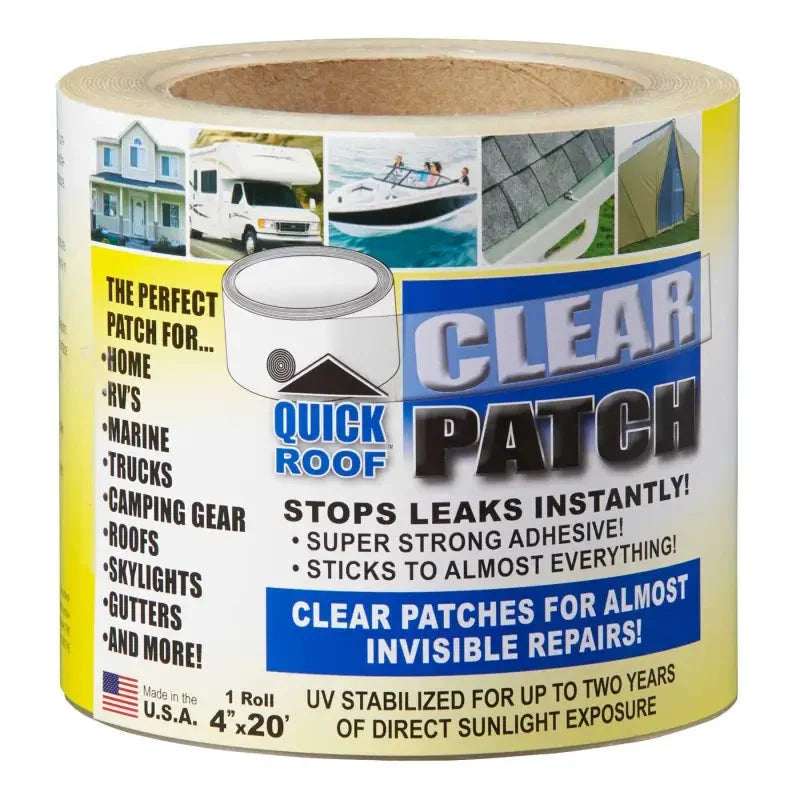 Cofair Prod QRCP420 4' X 20' Clear Patch For Almost Inv