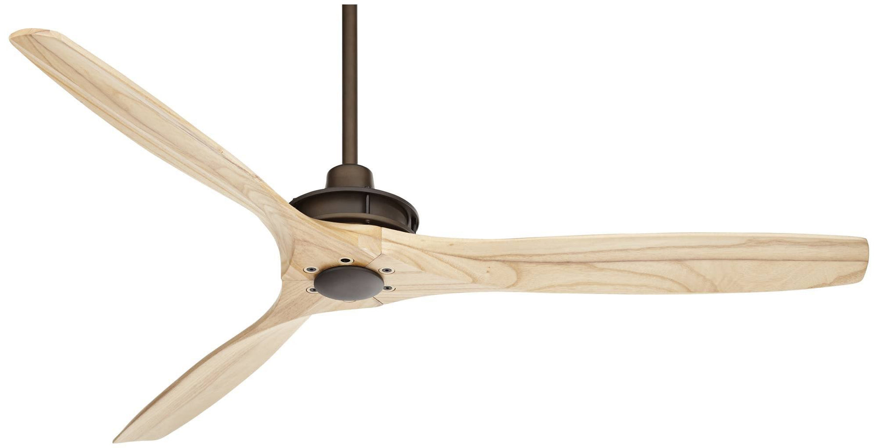 Casa Vieja 52" Windspun Rustic Farmhouse 3 Blade Indoor Ceiling Fan with Remote Control Oil Rubbed Bronze - Product image 1