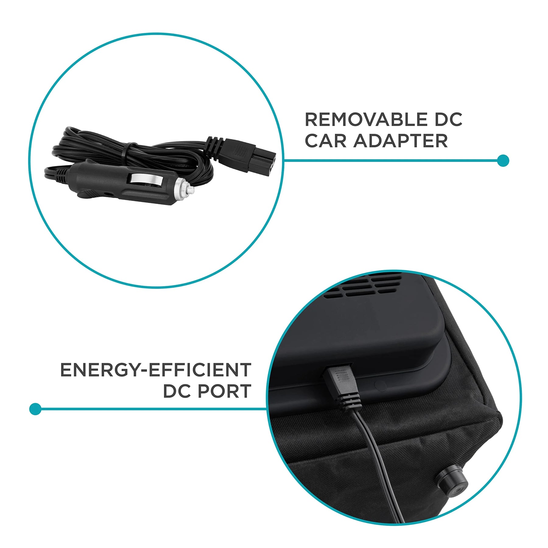 Ivation Portable Electric Cooler Bag - 15 L Soft Sided Thermoelectric Travel Cooler with Shoulder Strap - Product image 4