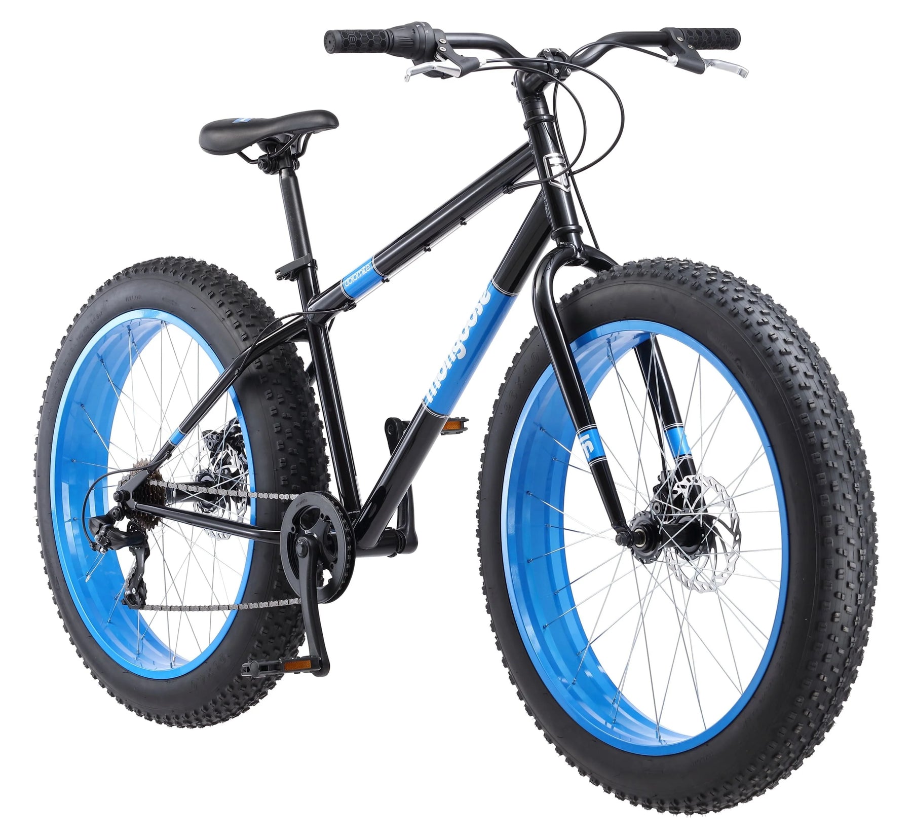 Mongoose 26" Dolomite Mens Fat Tire Bike, 7 Speeds, Black - Product image 1
