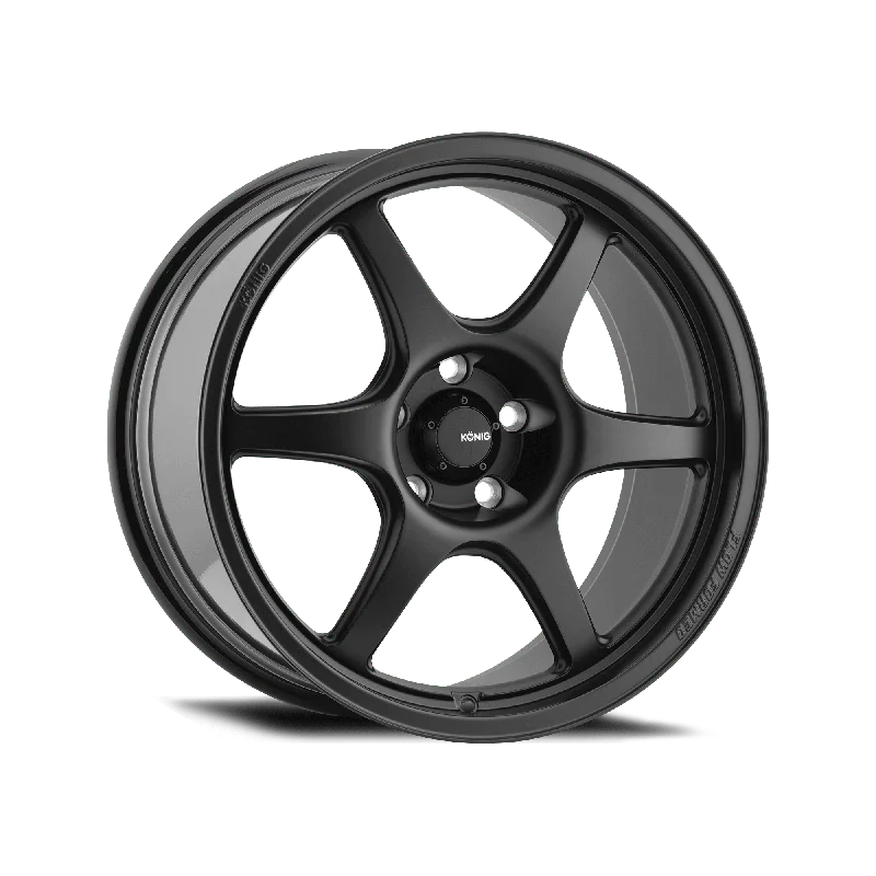 Konig Hexaform 15" 4x100 Matte Black