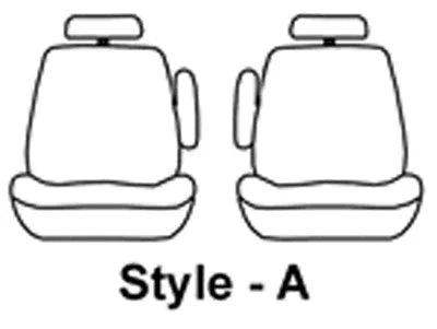 SS2451PCCH Covercraft Seat Cover Seat Style A - Bucket With